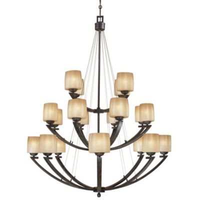 Raiden 3-Tier Chandelier by Minka-Lavery - Starlight Lighting USA and Canada
